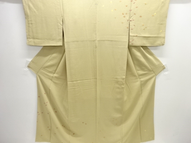 JAPANESE KIMONO / HOMONGI / SHIBORI / ONE CREST 